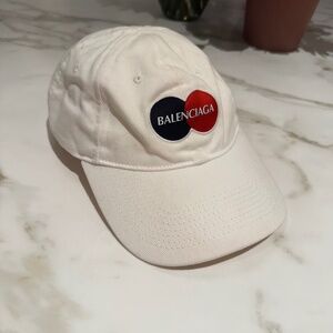 Balenciaga Mastercard logo White Hat